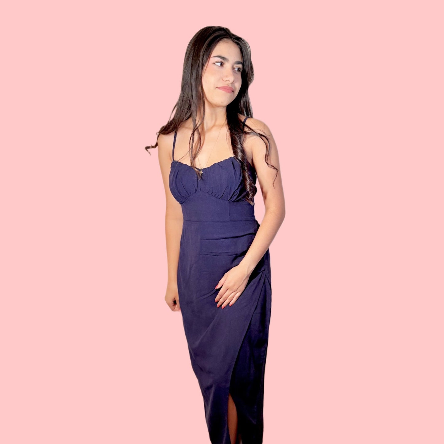 Midnight Muse Midi Dress