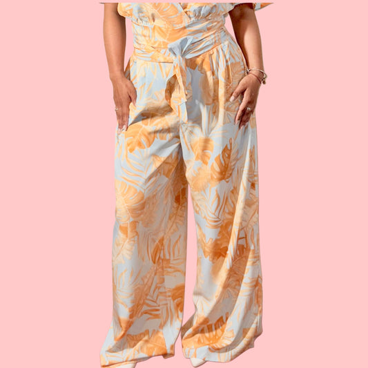 Island Glow Wide-Leg Pants